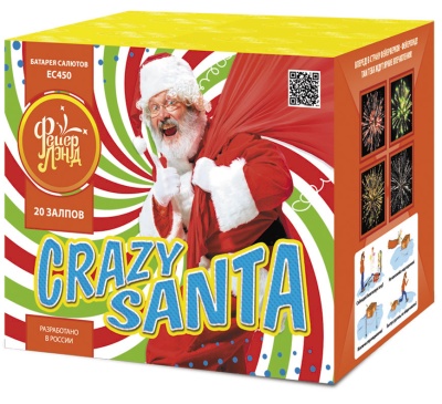 CRAZY SANTA Фейерверк купить в Дорогобуже | dorogobuzh.salutsklad.ru