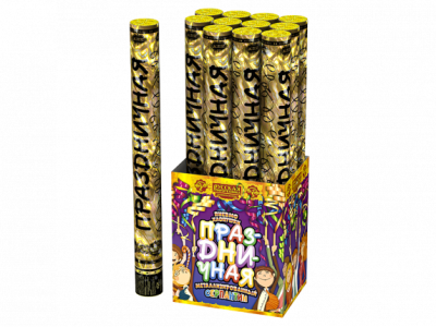 Праздничная 50 Пневматическая хлопушка купить в Дорогобуже | dorogobuzh.salutsklad.ru