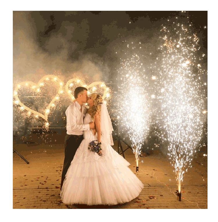 Организация пиротехнического шоу на свадьбу  Дорогобуж | dorogobuzh.salutsklad.ru