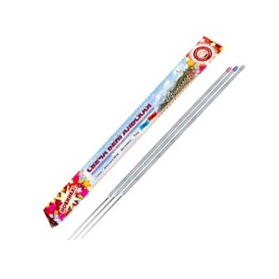 Триколор 300 мм. Бенгальские огни цветные купить в Дорогобуже | dorogobuzh.salutsklad.ru