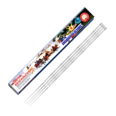 Новогодние 300-4 мм. Бенгальские огни купить в Дорогобуже | dorogobuzh.salutsklad.ru