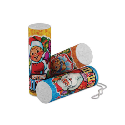 Супер с серпантином Хлопушки купить в Дорогобуже | dorogobuzh.salutsklad.ru