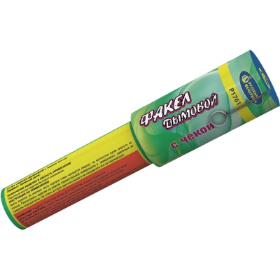 Дымовой (с чекой) зеленый Фальшфейер купить в Дорогобуже | dorogobuzh.salutsklad.ru