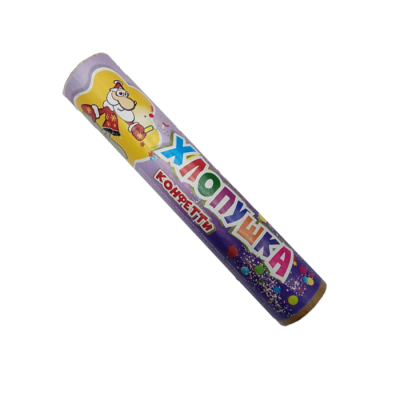 Конфетти 140 Хлопушка купить в Дорогобуже | dorogobuzh.salutsklad.ru