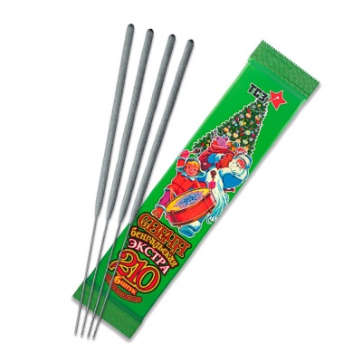 210 мм. Экстра Бенгальские огни купить в Дорогобуже | dorogobuzh.salutsklad.ru